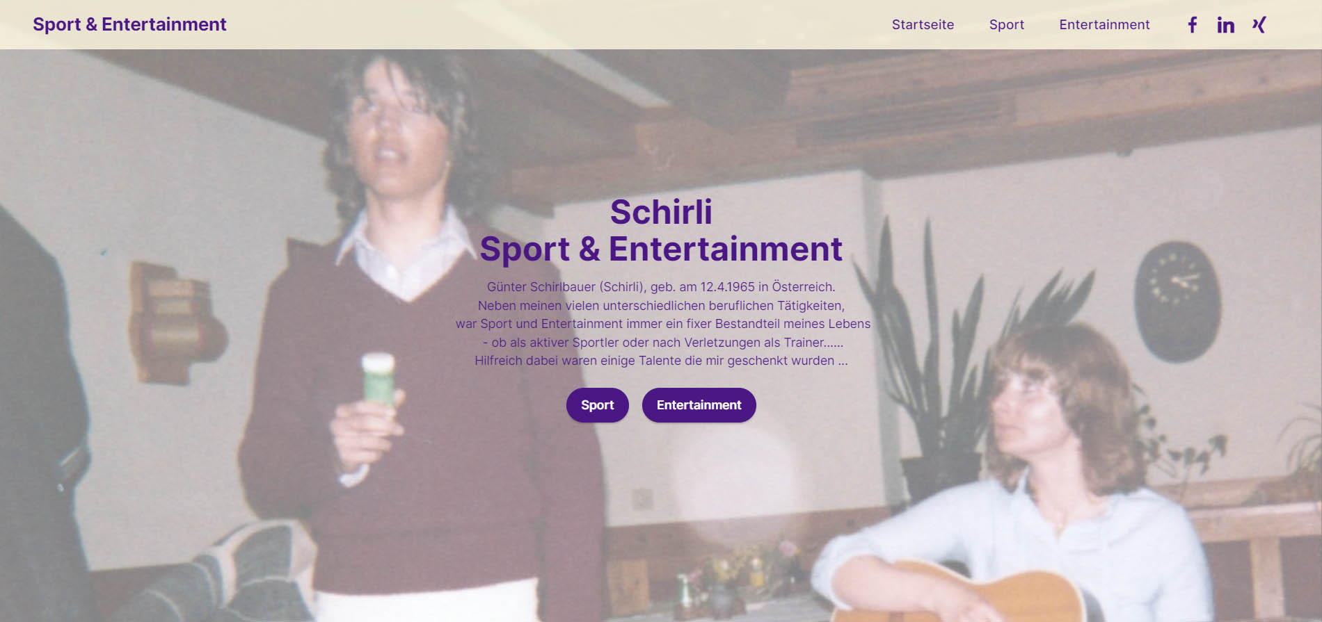 Sport & Entertainment, Sport und Entertainment, Sport Entertainment, Sport, Entertainment, Schirli, Schirlbauer